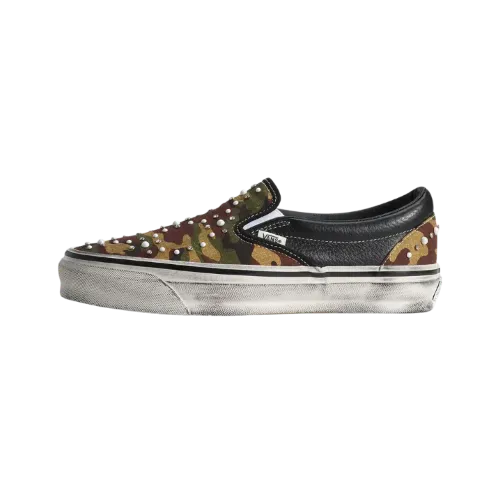 Satoshi Nakamoto x Vans Slip-On LX Classic 98 Pearlized Indigo