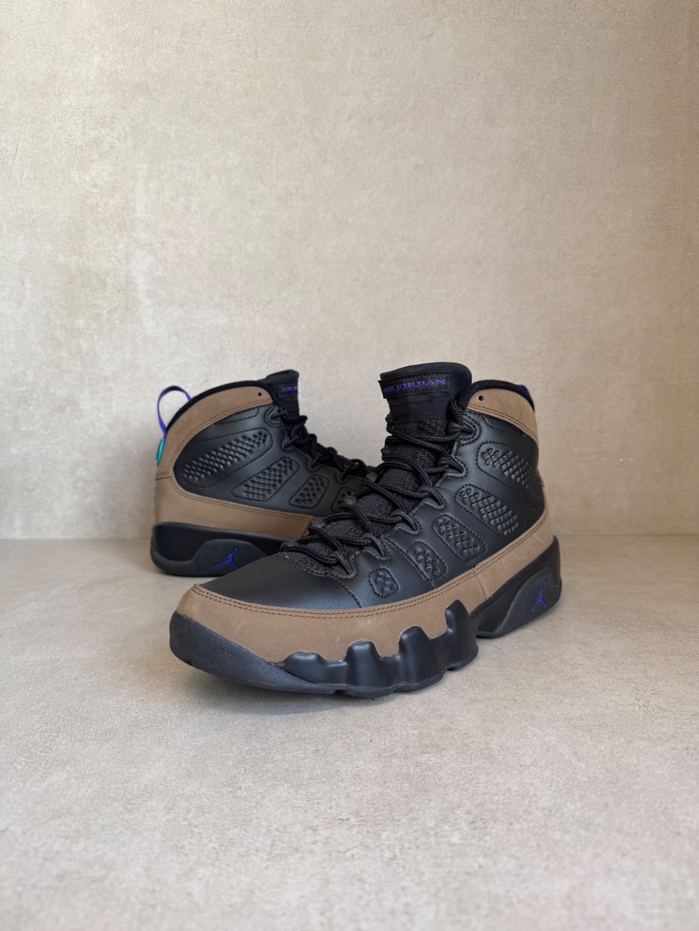 Air Jordan 9 Light Olive — 42, Usado