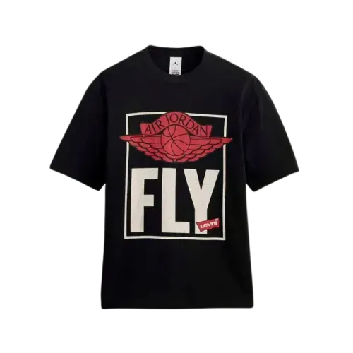 Union LA x Fragment x Air Jordan Camiseta Long Sleeve Jersey Black