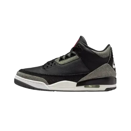 Levi's x Air Jordan 3 Black White