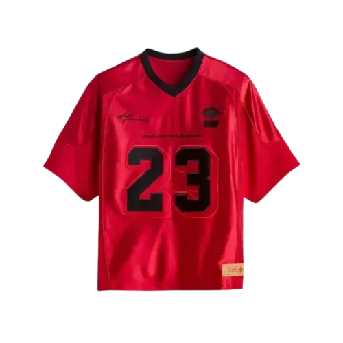 Levi's x Air Jordan Camiseta Footbal Red