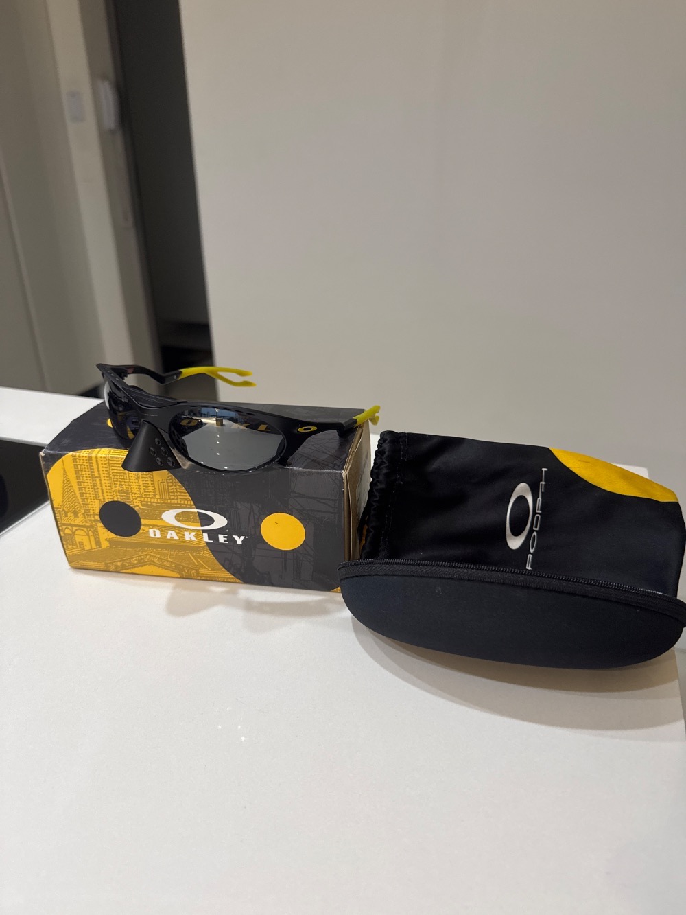 Podpah x Oakley Óculos Plantaris Prizm Black Yellow