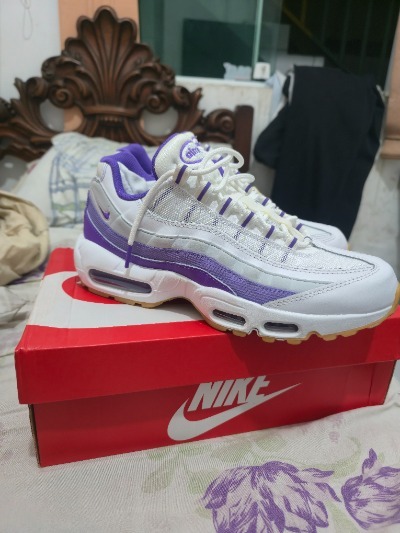 Nike Air Max 95 White Space Purple Gum - Droper