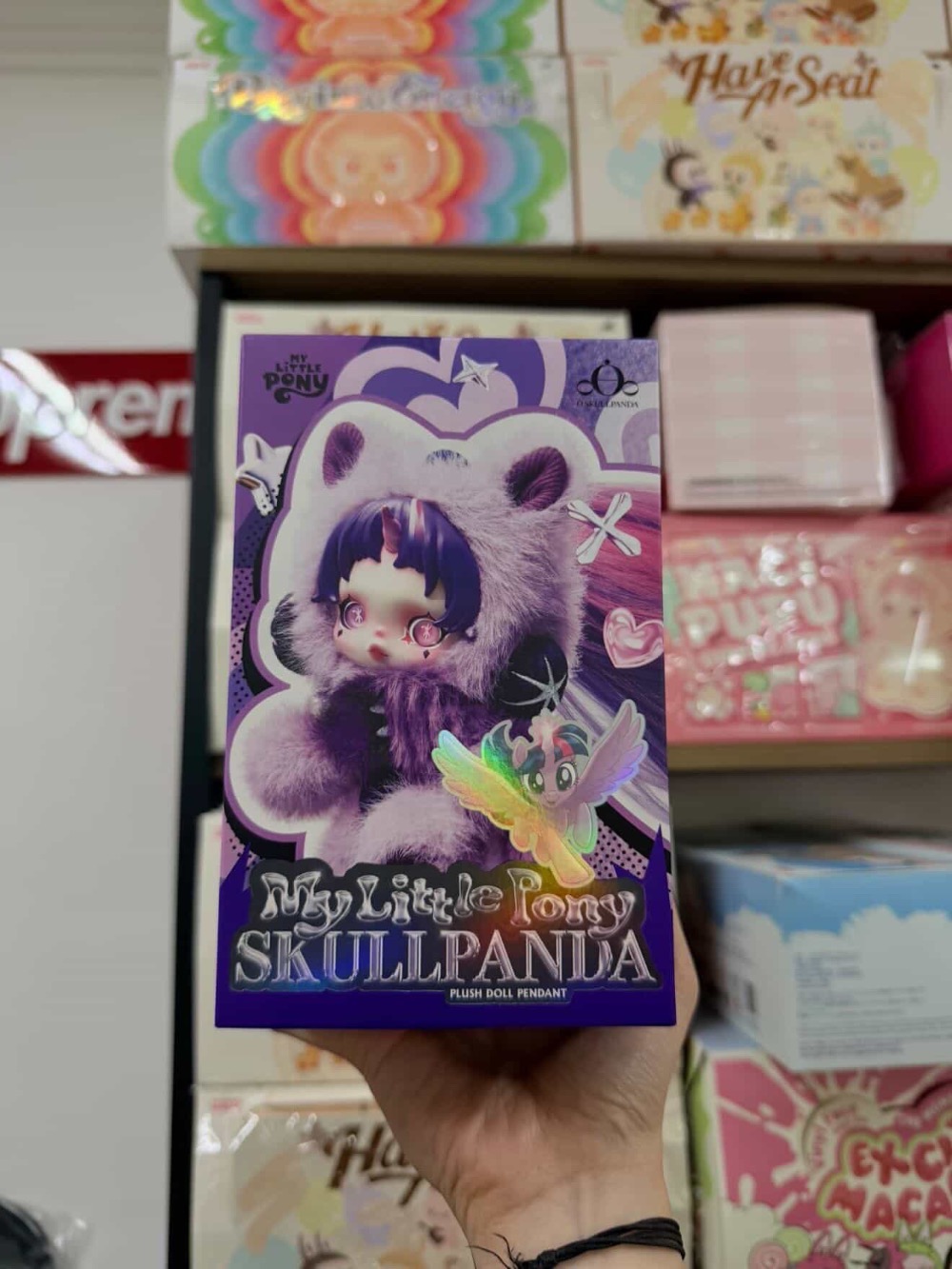 Pop Mart Skullpanda × My Little Pony Series  Pendant Single Blind Box