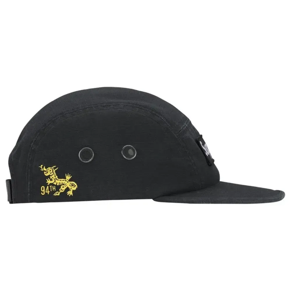 Boné Supreme Military Camp Black SS26-W4 - Droper