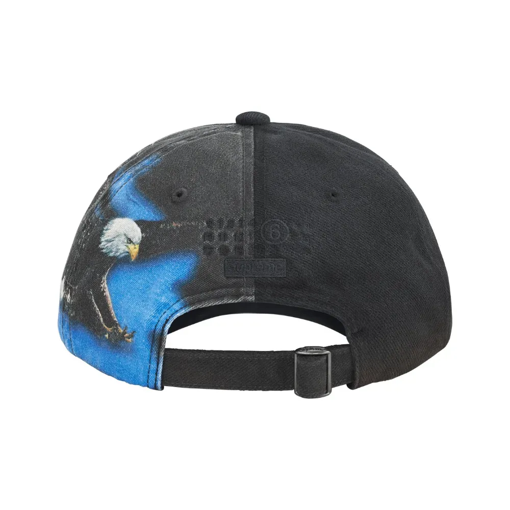 Maison Margiela x Supreme Boné Split 6-Panel Black - Droper