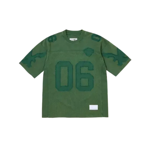 Maison Margiela x Supreme Camiseta Cotton Football Jersey Green