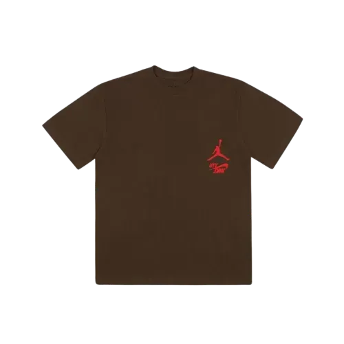 Air Jordan x Travis Scott Camiseta Cactus Jack Highest Brown