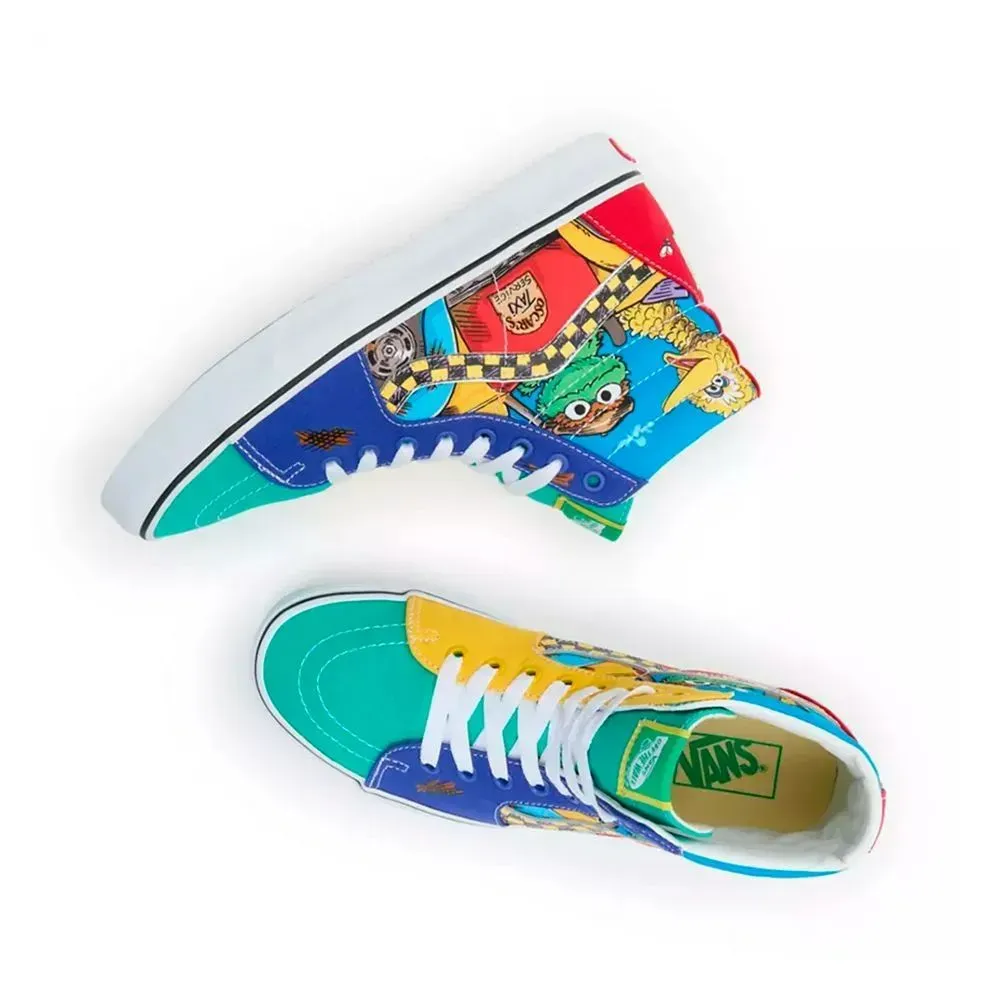 Vila Sésamo x Vans Sk8-Hi Multicolor - Droper