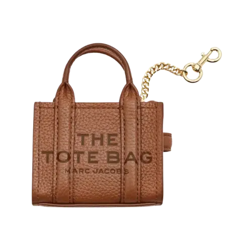 Chaveiro Marc Jacobs The Nano Tote Charm Bag Black - Droper