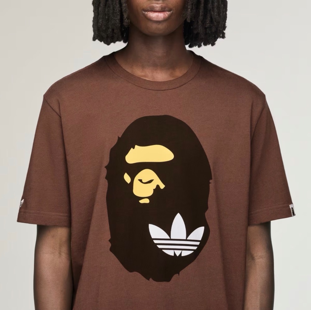 BAPE x adidas Camiseta Jersey Earth Strata — XG, Novo