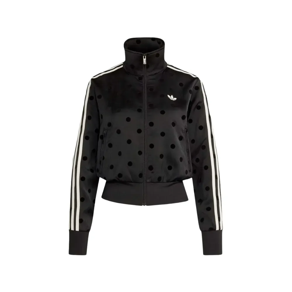 Jaqueta adidas FB Satin Polka Dots TT Black - Droper