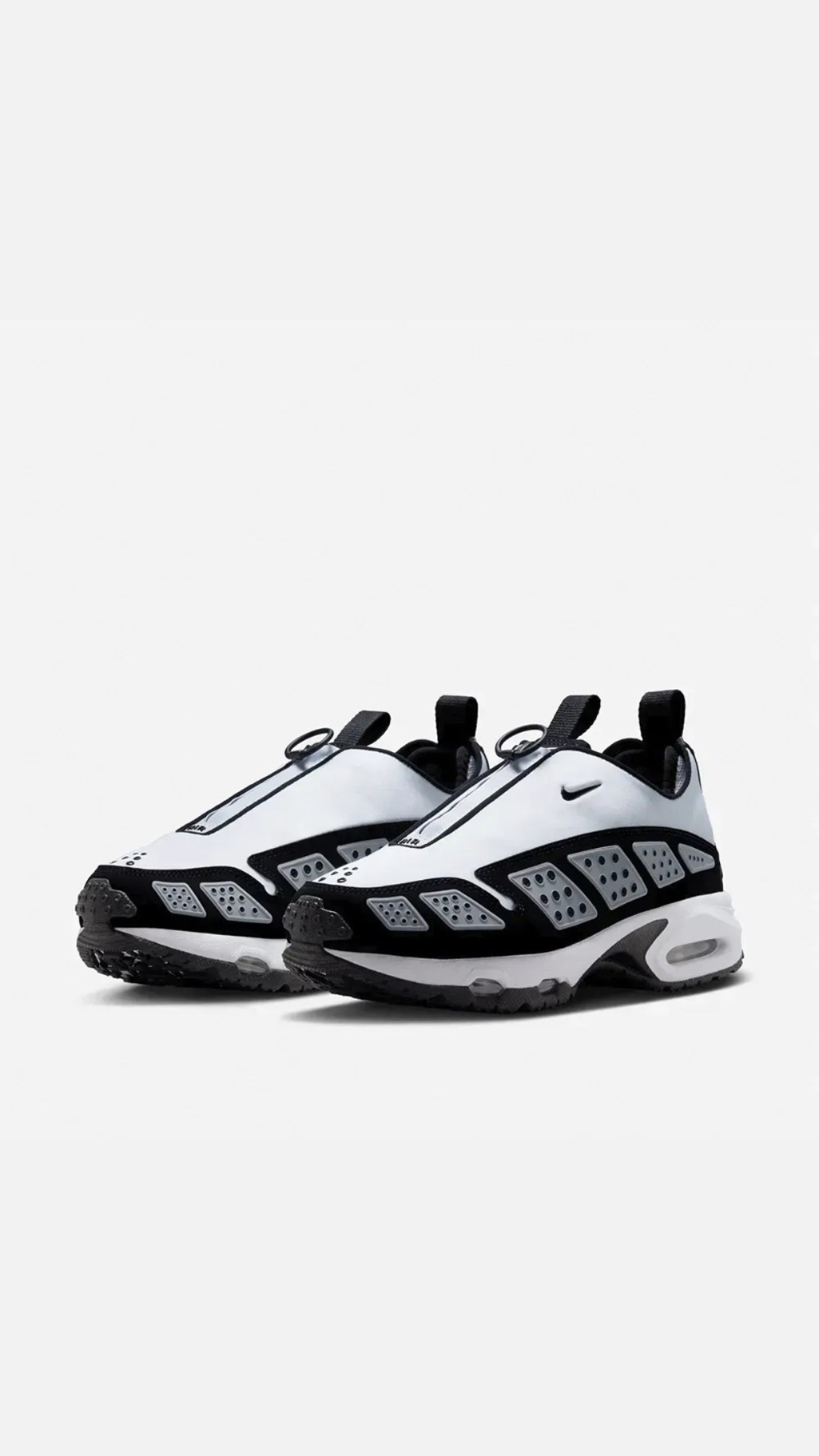 Nike Air Max Sunder White Black — 36 / 37 / 38 / 39 / 40 / 41, Novo