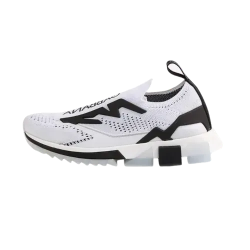 Dolce & Gabbana Sorrento Slip On White Black