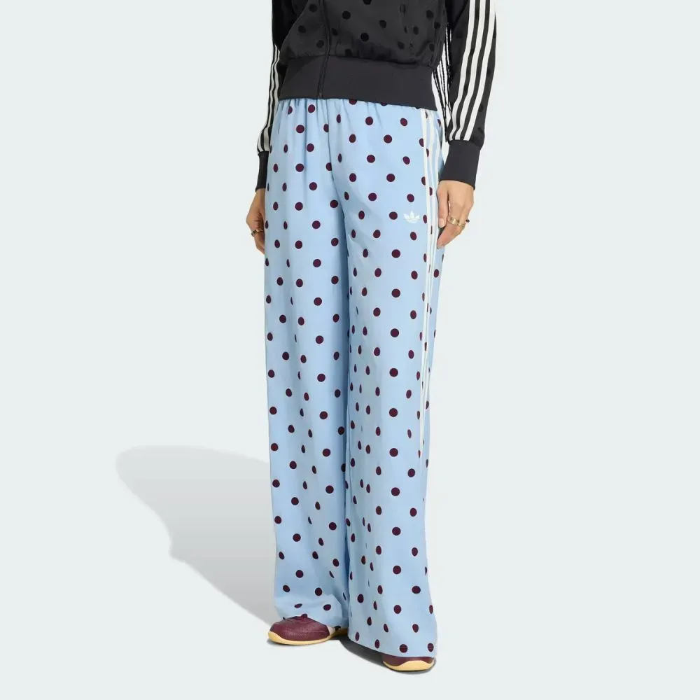  SATIN POLKA DOTS クリアスカイ Calça adidas Satin Polka Dots Clear Sky - Droper