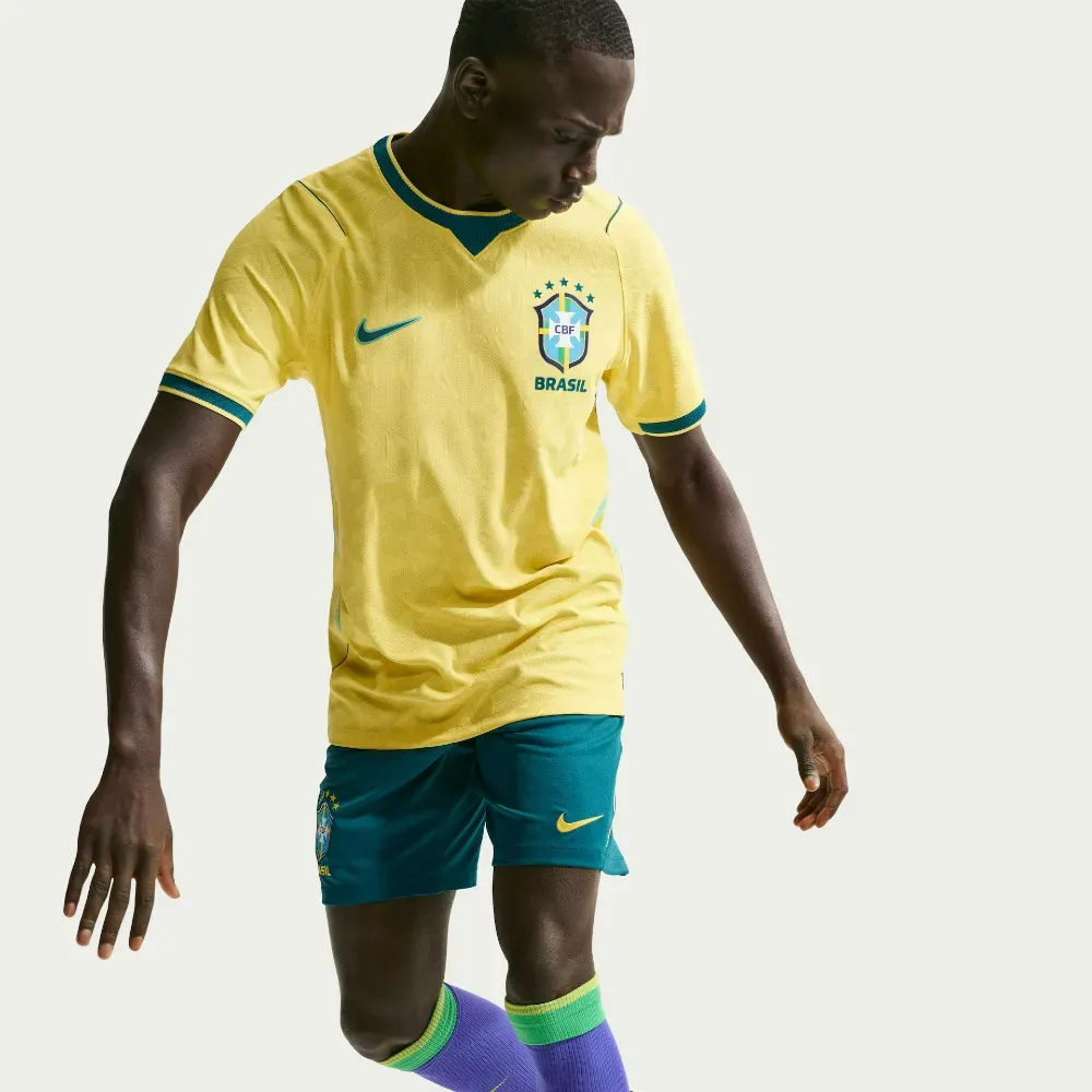 Imagem Camiseta Nike I Brasil 2026/27 Jogador Yellow