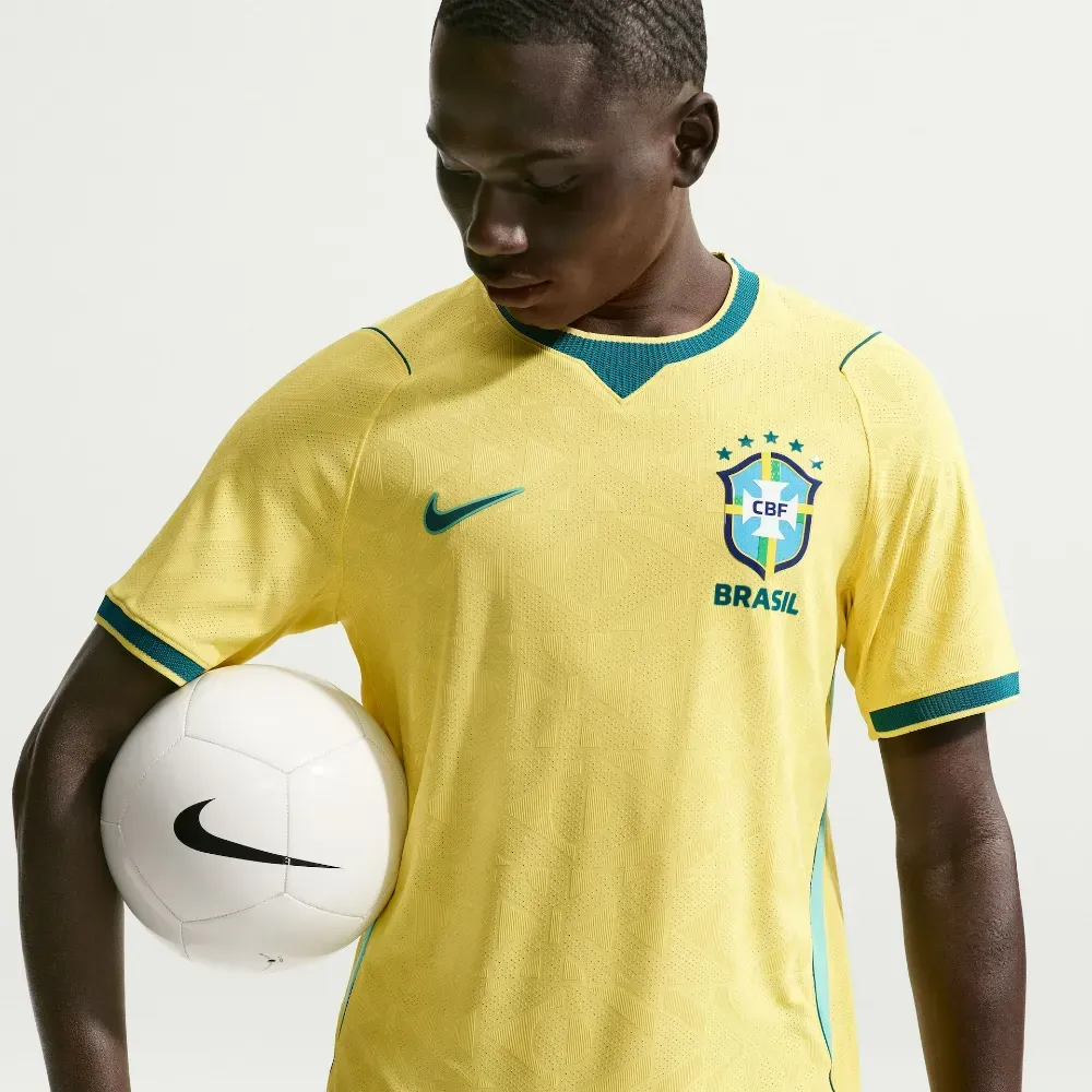 Imagem Camiseta Nike I Brasil 2026/27 Jogador Yellow