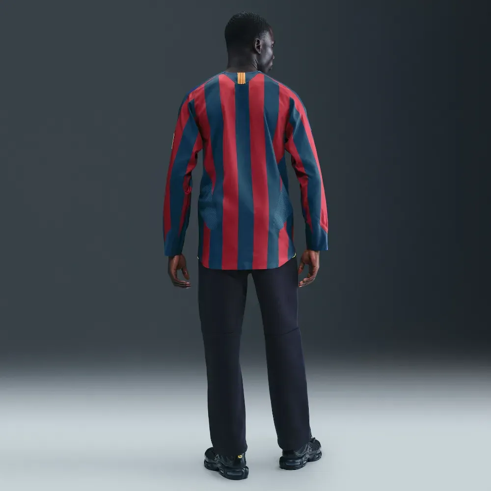 Camiseta Nike FC Barcelona Reissue 2005/06 Gym Blue Desert Maroon