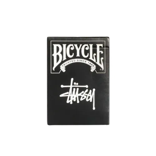Stussy x Bicycle Rummy Games トランプ Bicycle x Stüssy Baralho Playing Cards Black - Droper