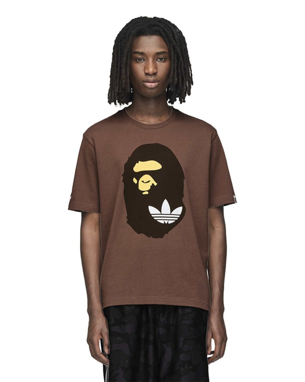 BAPE x adidas Camiseta Jersey Earth Strata — M, Novo