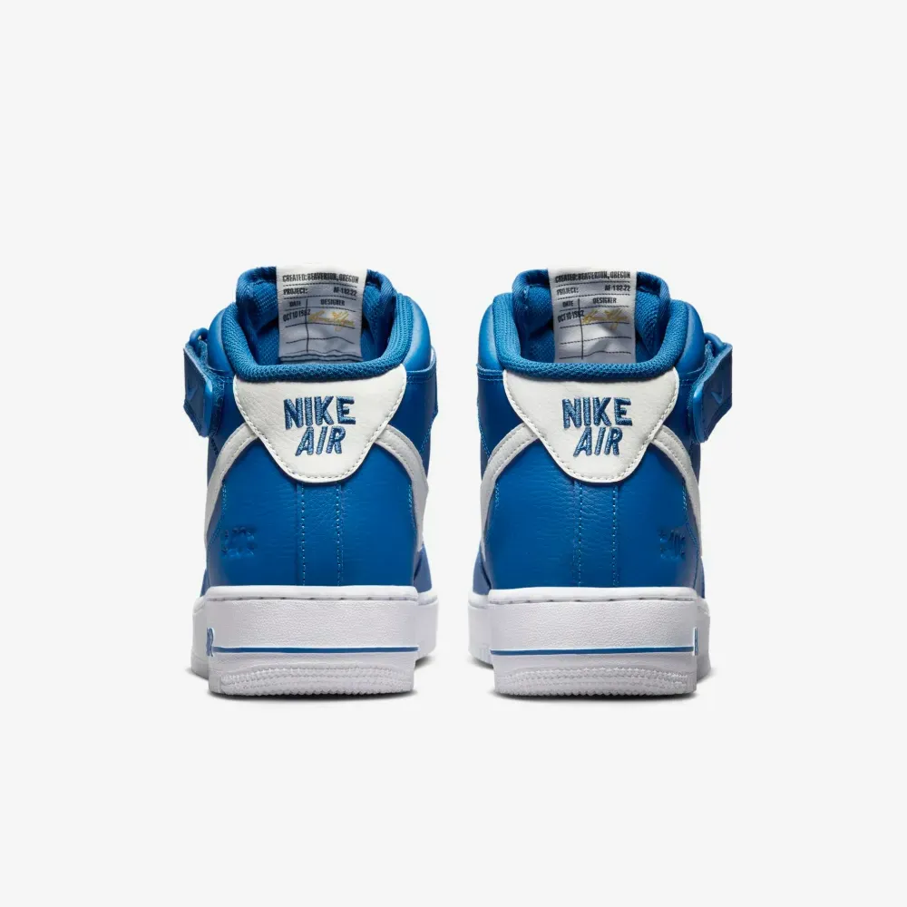 Nike Air Force 1 Mid '07 LV8 40th Anniversary Blue Jay - Droper