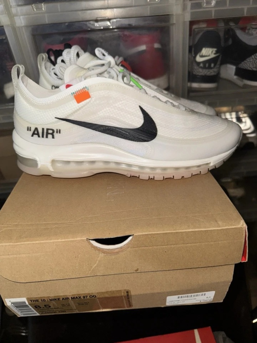 Off-White x Nike Air Max 97 The Ten — 39.5 / 43, Novo