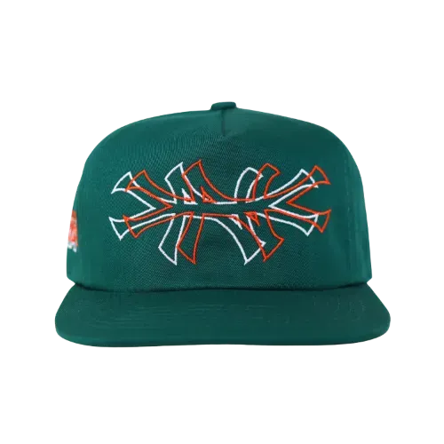 Boné oMA Studios NY 2D HAT Pine Green Orange White - Droper