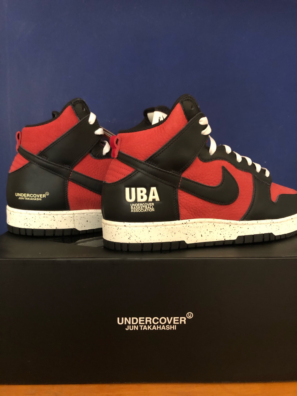 Undercover x Nike Dunk High 1985 Gym Red — 42.5, Novo