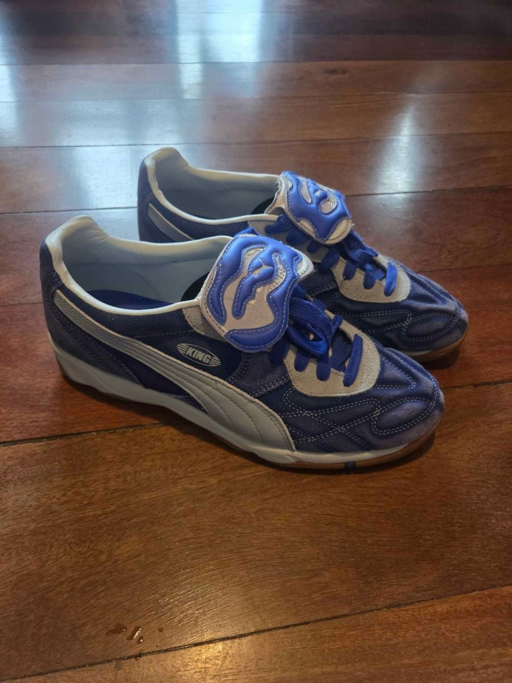 KidSuper x Puma King Indoor Dart Blue