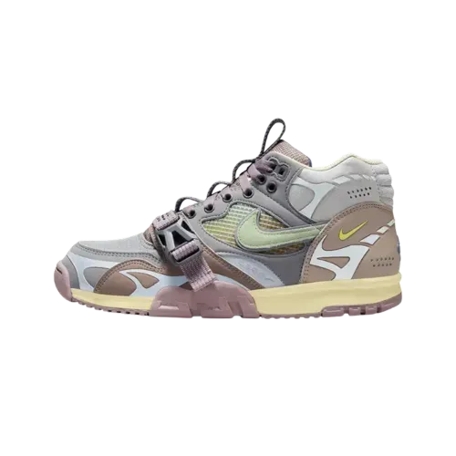 Nike Air Trainer 1 Light Smoke Grey and Honeydew