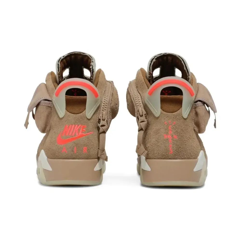 Travis Scott x Air Jordan 6 British Khaki - Droper