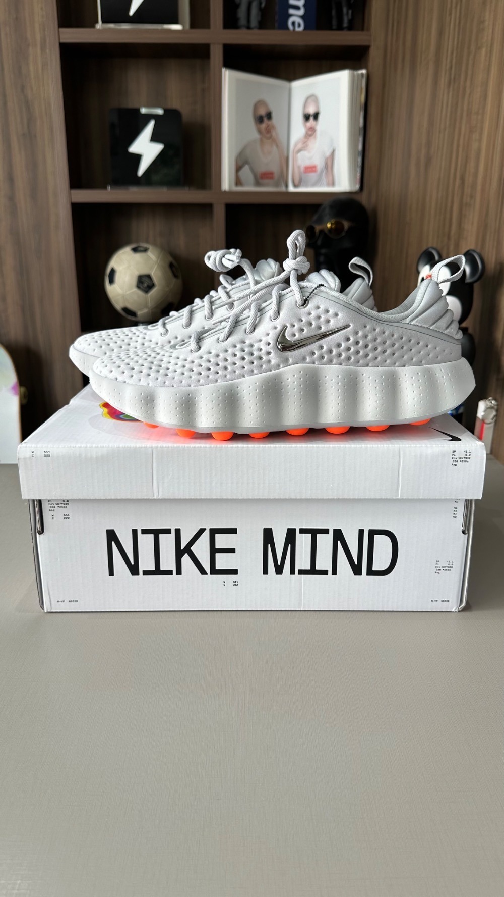 Nike Mind 002 Light Smoke Grey — 36, Novo