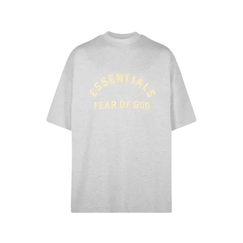 Camiseta Fear of God Essentials Heavy Grey