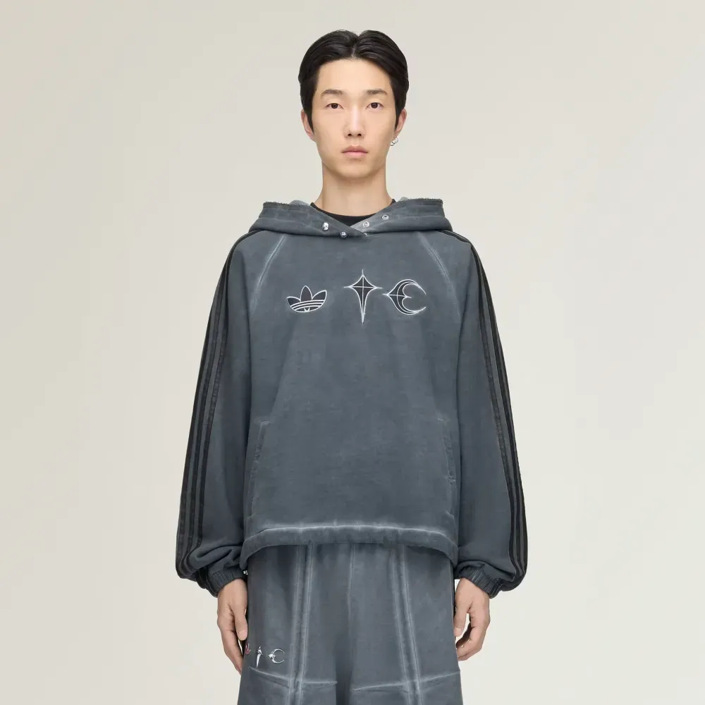 Thug Club x adidas Moletom Sweat Black foto 2