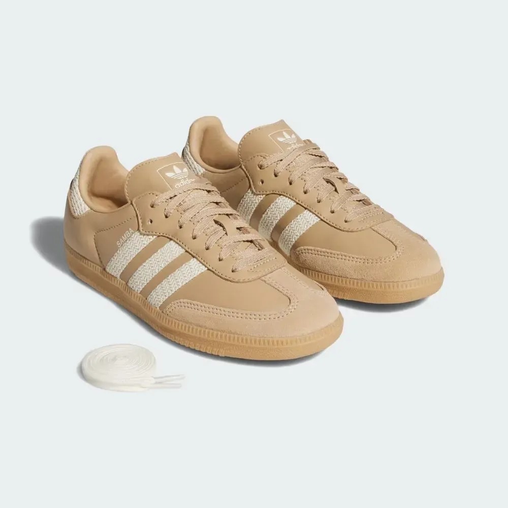 adidas Samba OG Warm Sandstone Cream White Gum — 36, Novo