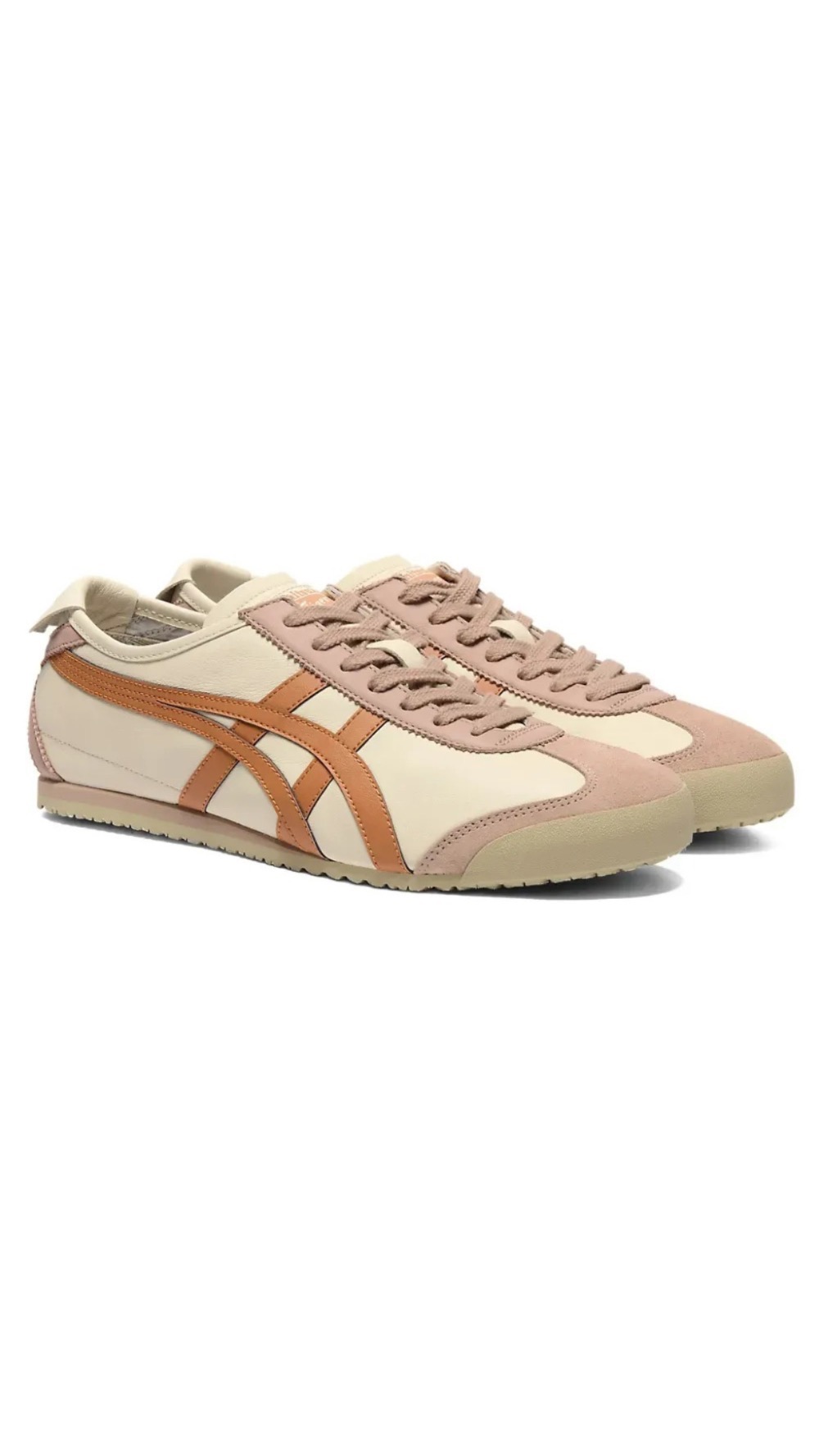 Onitsuka Tiger Mexico 66 Birch Rust Orange — 37 / 38 / 39 / 40 / 41 / 42 / 43, Novo
