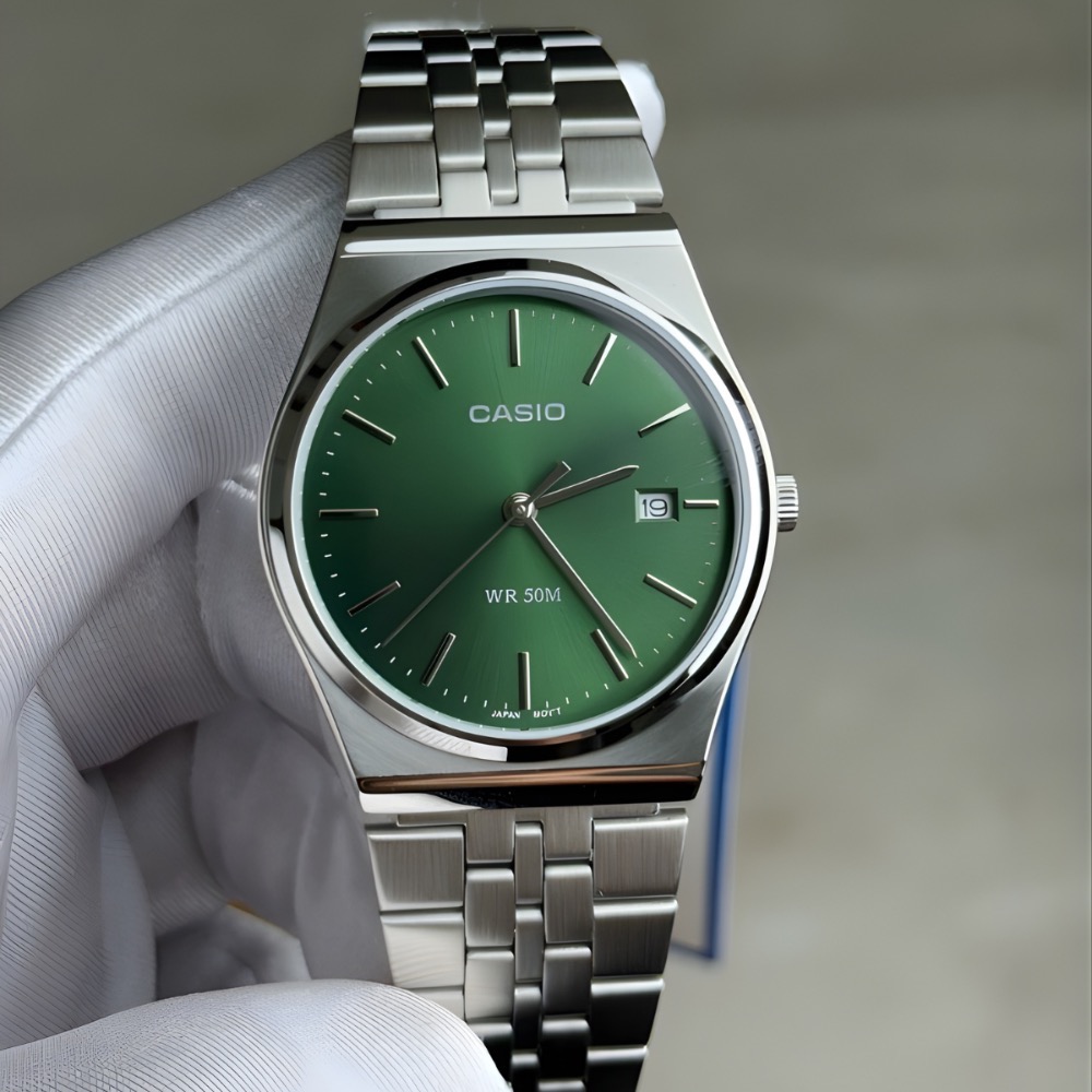 Casio Prx MTP-B145D-3AV 35 mm Green