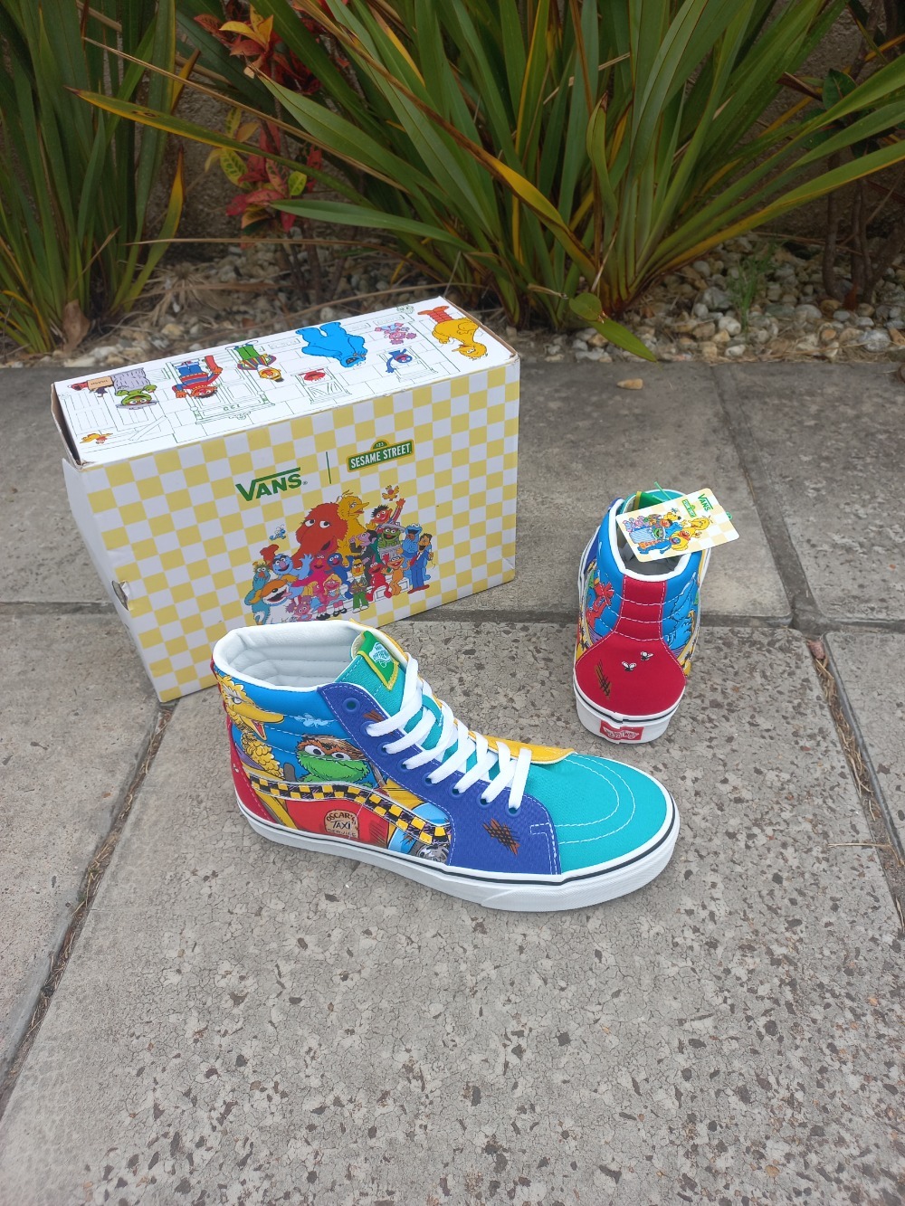 Vila Sésamo x Vans Sk8-Hi Multicolor