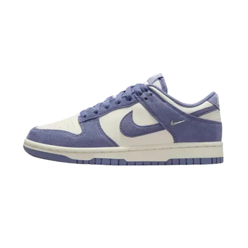 Nike Dunk Low Sail Metallic Silver World Indigo