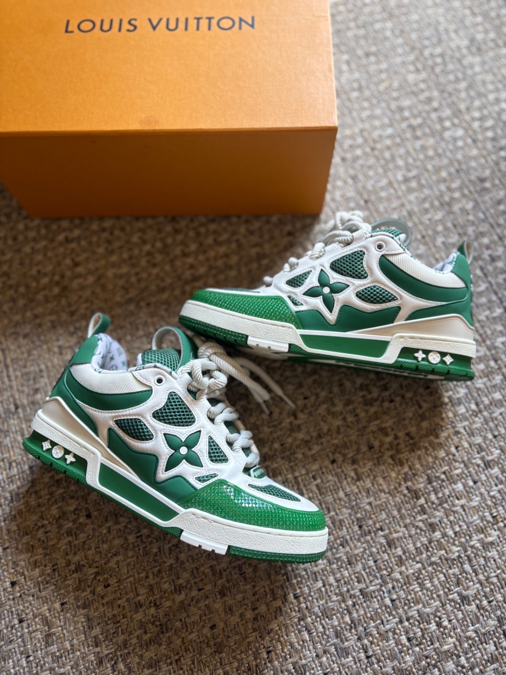 Louis Vuitton LV Skate White Green