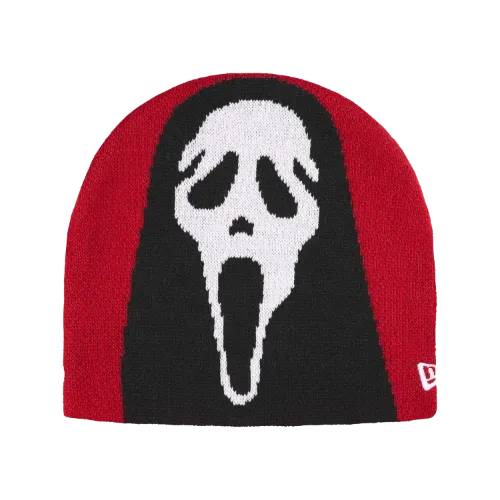 Ghostface x New Era x Supreme Touca Red SS26-W5 - Droper