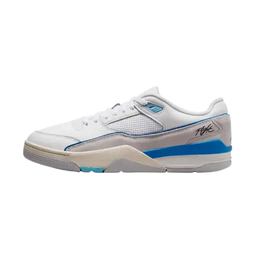 Air Jordan Flight Court White Pure Platinum Sail Photo Blue