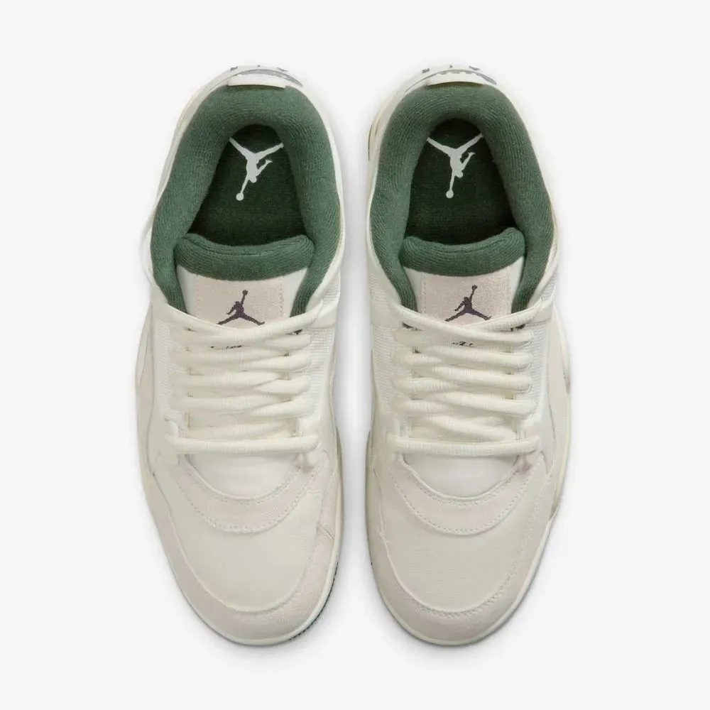 Air Jordan 4 RM Sail Light Cream Midnight Green Dark Raisin foto 2