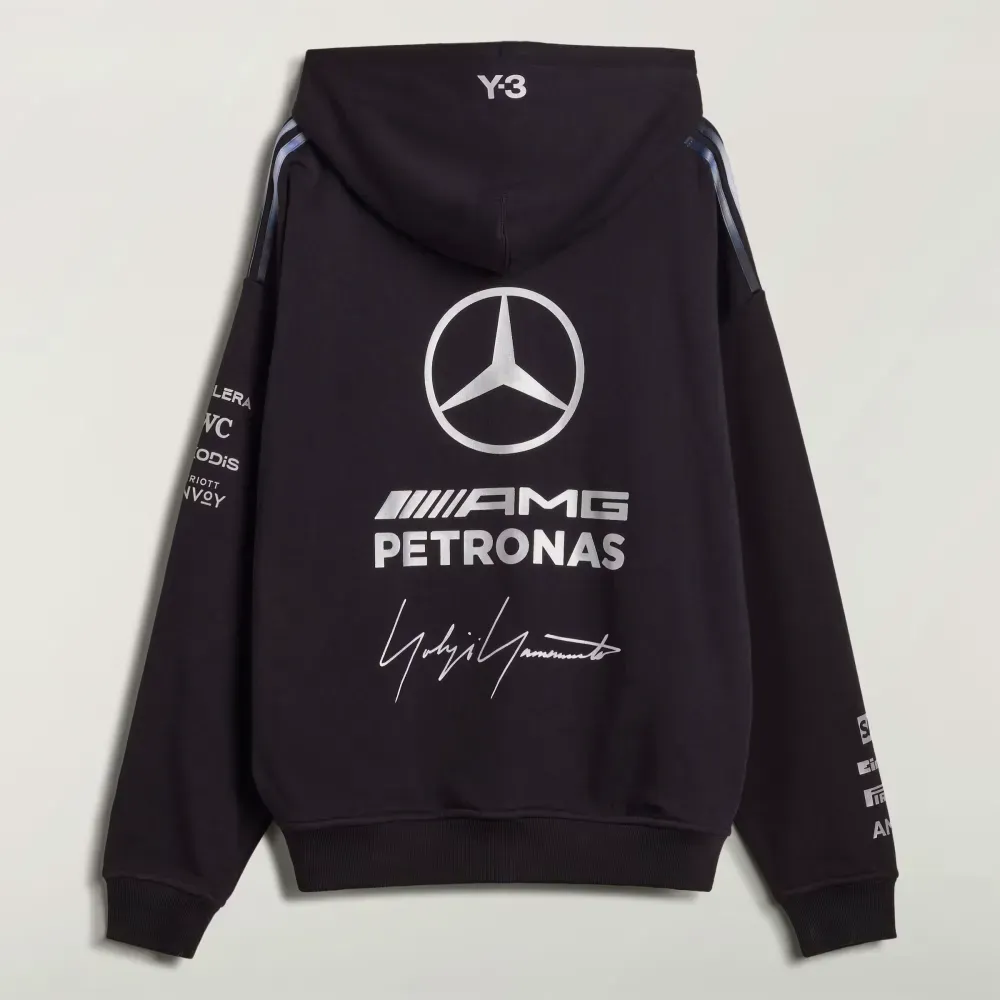 Y-3 x Mercedes AMG Petronas F1 Team x adidas Moletom Black - Droper