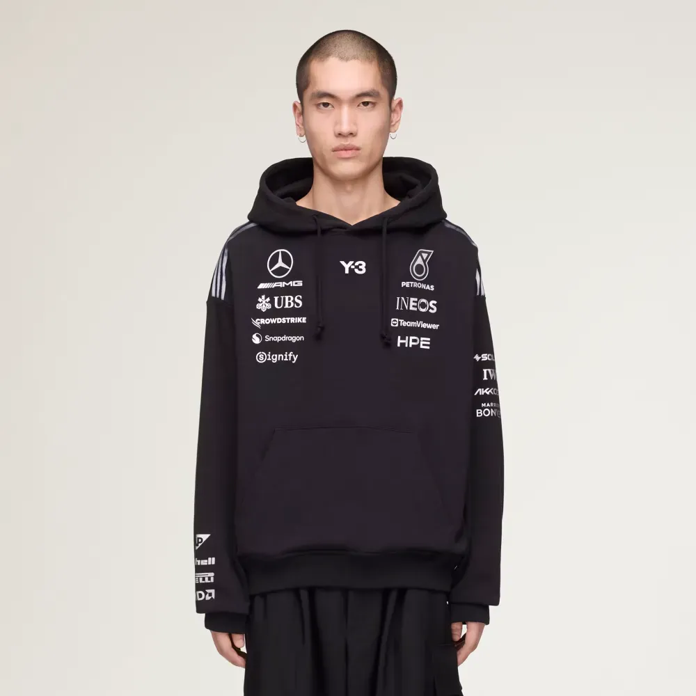 Y-3 x Mercedes AMG Petronas F1 Team x adidas Moletom Black - Droper