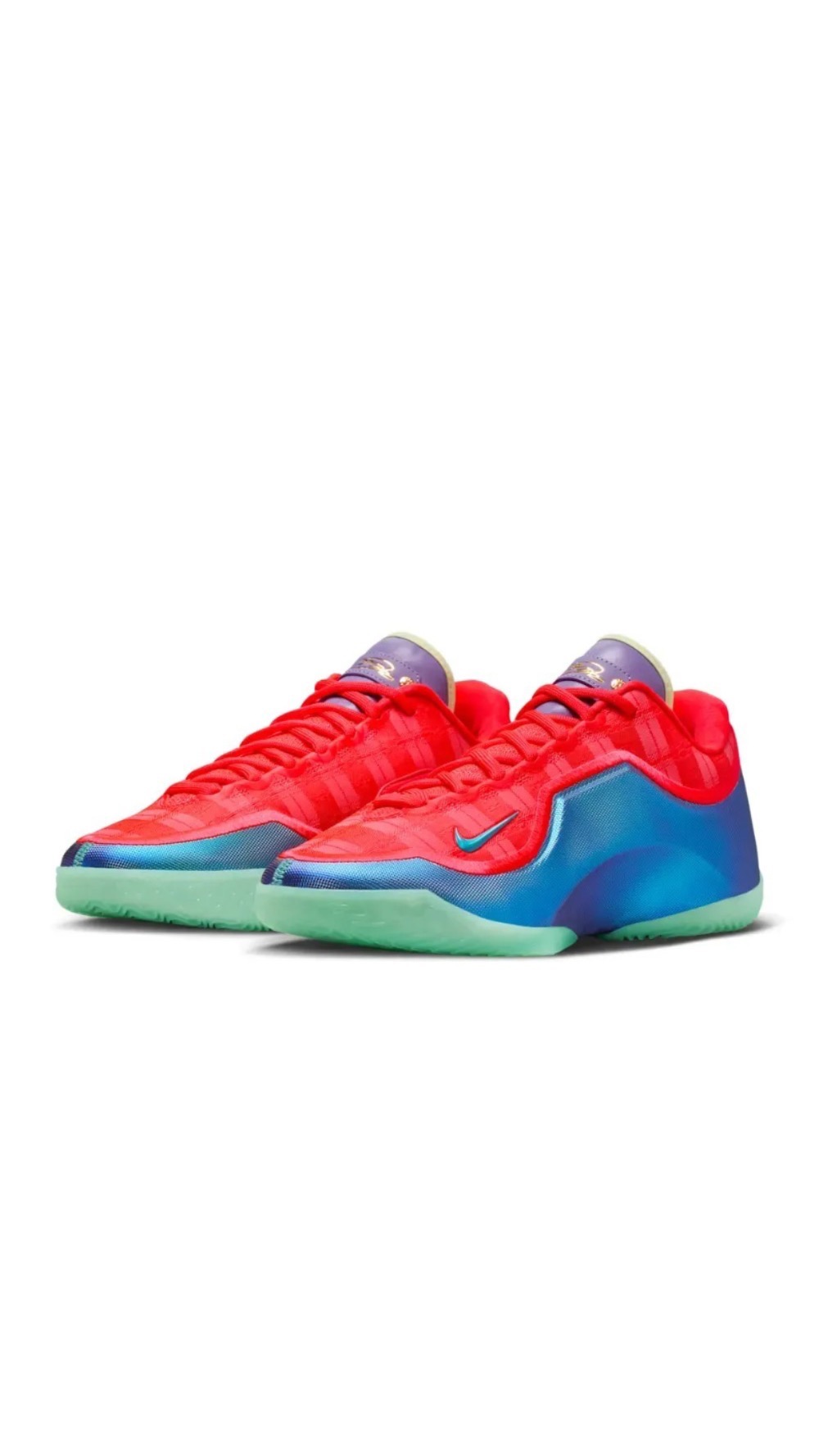 Nike LeBron 23 Stocking Stuffer Bright Crimson Dusty Amethyst — 38 / 43, Novo