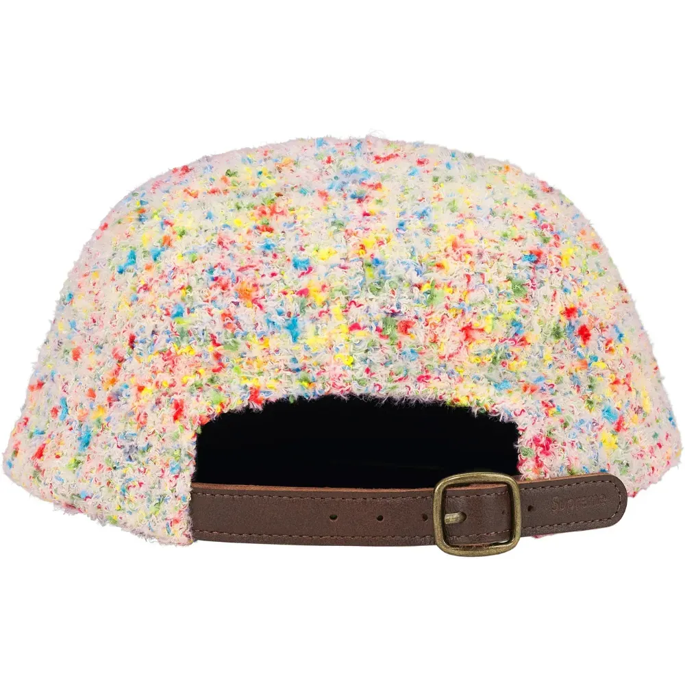Supreme Bouclé Camp Cap 2026ss Boné Supreme Bouclé Camp Multicolor SS26-W5 - Droper
