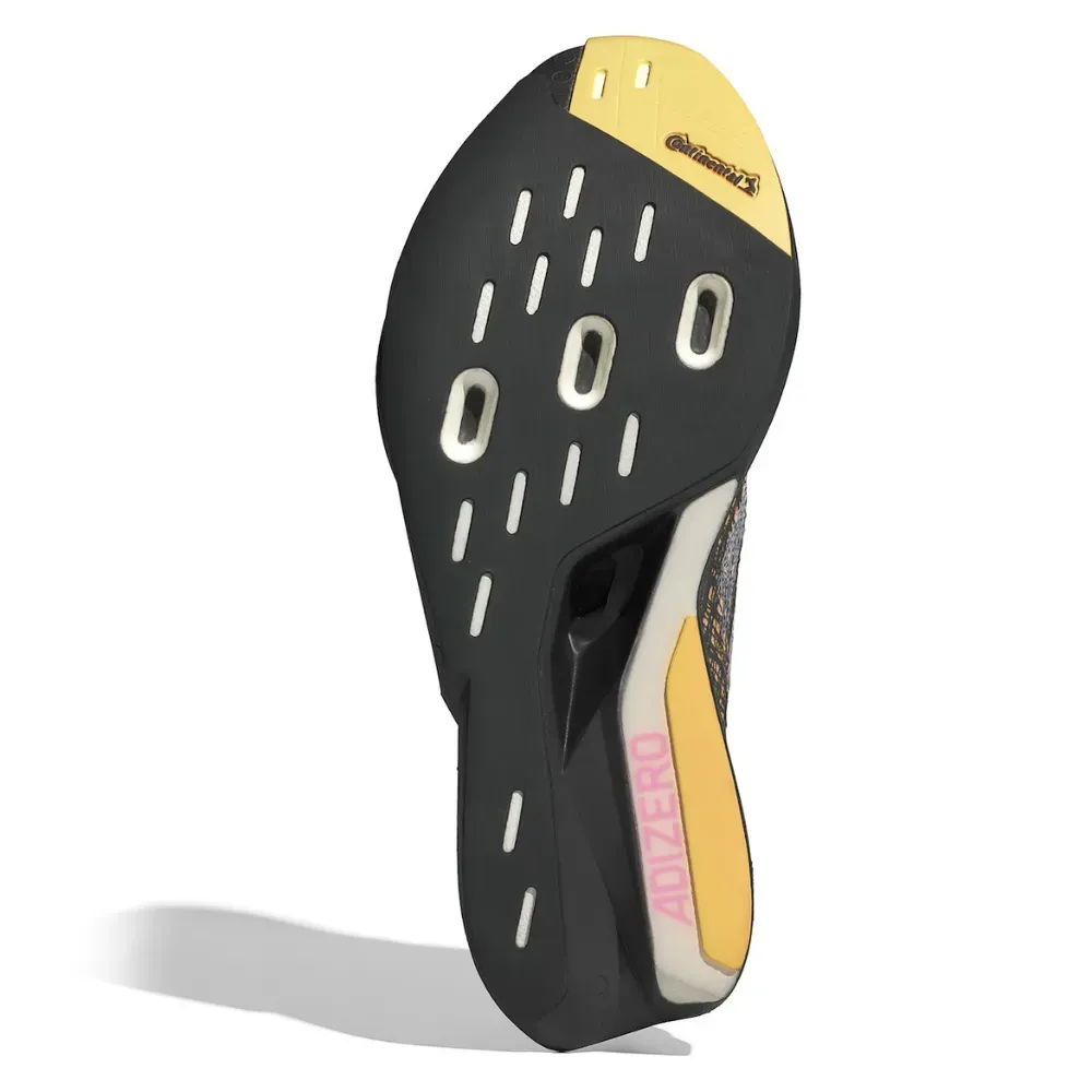 2 Strung x adidas Adizero Prime Core Black Zero Metalic Spark - Droper