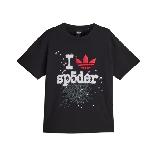 Sp5der x adidas Camiseta Black - Droper