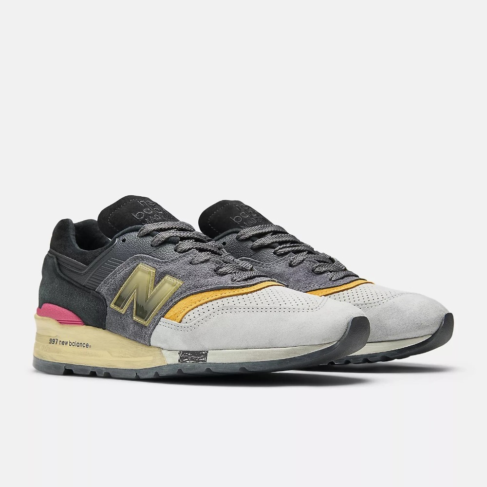 Concepts x New Balance Made In USA 997 Magnet Radiant Yellow — 43, Novo